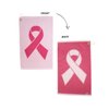 JP Lann Pink Ribbon Cancer Awareness Golf Towel (Pink/White)