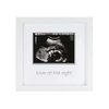 Pearhead Love at First Sight Sonogram Picture Frame, Gender Neutral Ultrasound Keepsake, Ideal Pregnancy Gift, Baby Shower and Nursery Decor, 4”x3” Photo Insert, White