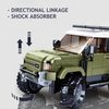 HIGH GODO Jeep Off-Road Car Building Blocks, City Truck Model Speed ​​Car Kit 317 Pieces 1:35, STEM Gift Toys for Kids Boys 8+