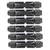 HEMRUNK 30PCS Solar Connectors Male Female with Dual Spanners IP67 1000V 30A Waterproof Solar Panel Cable Connectors (15 Pairs)