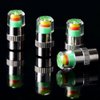 ANKI HAPPIGO 8Pcs 2.2Bar 32PSI Car Tire Pressure Monitor Valve Stem Caps Sensor Indicator 3 Color Eye Alert