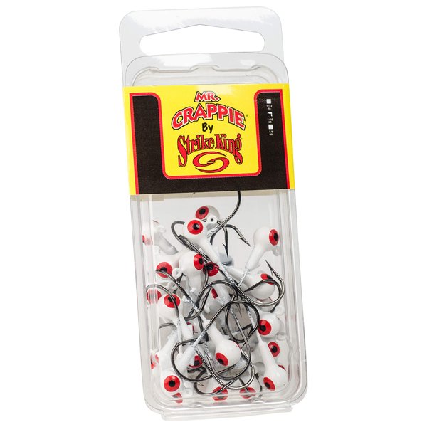 Strike King MRCJH25PK116-199 Mr. Fishing Jig, Refrigerator White