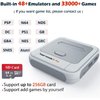 Super Console X-Pro Video Game Console with 64GB SD Card, Built in 30,000+ Games, with 2 Wireless Gamepads, Game Consoles for 4K TV Support HDMI/AV Output, LAN/WiFi, Open Linux System