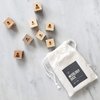 Mixology Dice® (pouch) - Classic Edition // Inspiration for craft cocktails/Set of 9 laser engraved wood dice with Instruction Booklet/Gifts for men, boyfriend gift, gifts for him