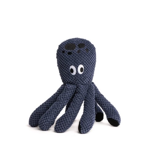 fabdog Floppies Plush Dog Toy - Cute & Durable Squeaky Dog Toys - Best Squeak Toy for Puppies and All Breeds | Ideal Pet Gift| Small Octopus