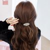 Rhinestone Hair Pins, Crystal Hair Clips, Handmade Cute Hair Barrettes, Hollow Geometric Hairpins, Elegant Metal Hairpin Hair Accessories Headwear Styling Tools, Gifts for Women Girls