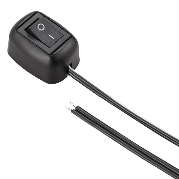 JIANFA Car Push Button Switch DIY Switch Off/ON Universal DC12V Switch for Fog Driving Lights neon Lights LED Light bar etc.