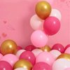 10 inch Hot Pink Latex Balloons, 100 pcs Thick Dark Pink Party Balloons Birthday Decorations (Hot Pink)