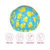 Yellow Rubber Ducks Shower Cap For Women Adjustable Double Waterproof Layers Bathing Shower Hat Hair Protection Reusable Ladies Spa Salon Shower Hat