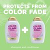 OGX Kandee Johnson Collection Hugs & Kisses Ultra Hydrating Conditioner for Color-Treated Hair, Gentle Sulfate-Free Surfactants to Soften & Moisturize Hair, Semi-Sweet Floral Scent, 13 fl. oz
