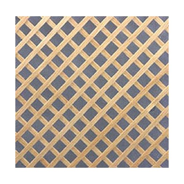 Classics Dollhouse Miniature Lattice Light Wood Panel