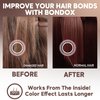 HAIR MASK FOR DAMAGED HAIR Dark Brown Color BONDOX HAIR 8.8 oz - Color Depositing Mask - Almond Oil - Formaldehyde-Free - Repairs the Hair Elasticity & Flexibility, Softens, Moisturizers