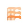 3PCS Comb Hair Clips for Women Girls Creative Hairpins Duckbill Hair Accessories Gradient Orange