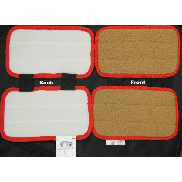 Eshoppercity ESC 4 Replacement Pads - carpet cleaning pad and scrub pad polishing, Hard Floor Microfiber (2pc pack) for Shark Sonic Duo XTCRU500 KD450W, KD400W KD450W SP1000, ZZ500, ZZ510