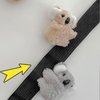 Cute Girls Hair Clips Khaki Bear - 2 PCS Gifts Hairpins Hair Accessories,Girl Broken Hair Bangs Clip Hairpin KQ