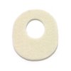 Dr. Jill's Latex Free Oval Shaped Callus Pads 1/8” Felt-100 Pack