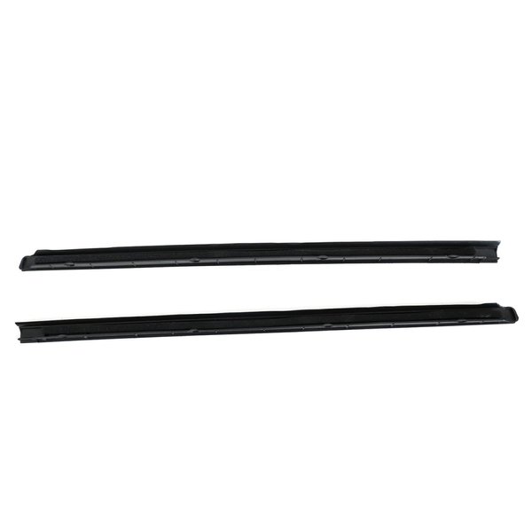 Priprilod 2PCS Front Right & Left Side Windshield Molding Compatible with Dodge Ram 1500 2009-2022 2500 3500 2010-2022 4500 5500 2011-2022# 68297609AB 68297608AB