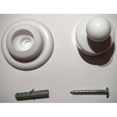 Angled Shower Rod Mount For Sloped Walls - Low Cost Solution