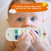 BIGSPINACH Teething Video Game Control Toy Teether Remote Control for Baby (White)