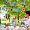 Bugs Happy Birthday Banner Bugs Party Supplies Bug Birthday Banner Bugs Party Banner Insects Party Banner for Bugs Party Birthday Party Decorations