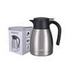 GiNT 34Oz Thermal Coffee Carafe, Insulated Stainless Steel Coffee Carafes for Keeping Hot/Double Walled Vacuum Coffee Carafe (Silver, 1L)