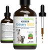 Pet Wellbeing Urinary Gold for Dogs & Cats - Vet-Formulated - Urinary Tract Health, Supports Normal Urinary pH - Natural Herbal Supplement 4 oz (118 ml)