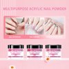 AIJIMEI Acrylic Nail Kit Acrylic Nail Acrylic Powder Acrylic Nail Kit for Beginners Acrylic Nail Art Kit Acrylic Nail Supplies Acrylic Nails Acrylic Liquid Monomer Acrylic Liquid Acrylic Nail Art Set