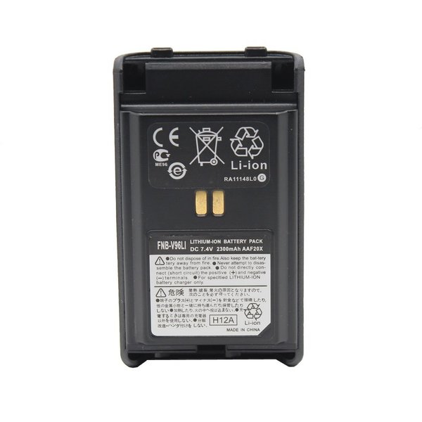 Yeacomm FNB-V96LI FNB-V95LI Lithum-ion Battery Pack 7.4V 2300mAh Replacement Battery Compatible for Yaesu Vertex VX-350, VX-351, VX-354