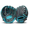 Franklin Sports Kids Baseball Glove - Youth Baseball, Softball + Teeball Glove for Boys + Girls - Shok Sorb Glove - Right Hand Throw - Graphite Blue - 10.5
