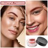 Eyebrow Pomade Cream,Brow Pomade Gel Naturally Long Lasting Waterproof,Delicate and Smooth Eye Brow Makeup Cosmetics with Eyebrow Brush - Bright Red