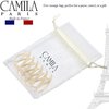 Camila Paris CP3526 French Small Hair Clips for Women Thick Hair for Long Curly Wavy Hair, Girls Hair Claw Clip, Durable Styling Big Claw Clip for Thick Hair, Strong Hold No Slip Grip, Made in France