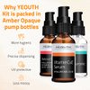 YEOUTH Retinol Serum for Face, Vitamin C Serum for Face with Hyaluronic Acid Serum for Face, Retinol Face Anti Aging Serum, Vitamin C Face Serum for Women, Skin Care 3x1 fl