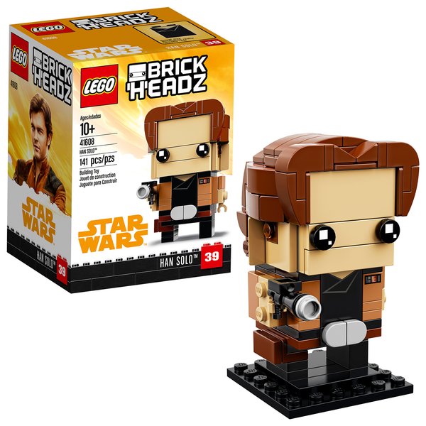 LEGO BrickHeadz Han Solo 41608 Building Kit (141 Piece)