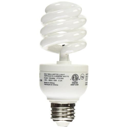 Exo Terra Natural Light Ion, Reptile Terrarium Deodorizing Light Bulb, 15 Watts, PT3785
