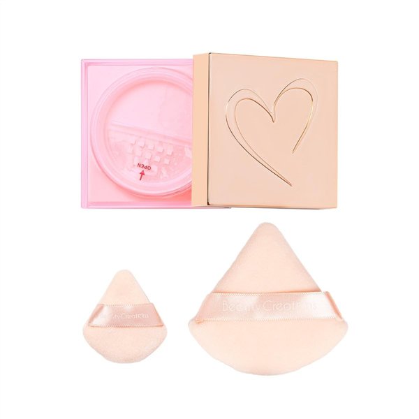 Generic BYE Filter | “Pink Cloud Setting Powder + Puff Set”, 1.06 Ounce (Pack of 1), Beige