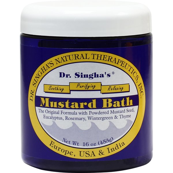 Dr. Singha's Mustard Bath Salt, 16 Ounce