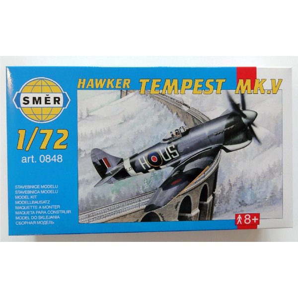 Hawker Tempest Mk V, Ace Roland Beamont (1/72 Model kit, Smer 0848)