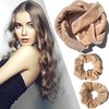 Heatless Hair Curling Rod Headband Dababell No Heat Sleep Overnight Hair curlers For Long Hair Accessory Gift Set(Beige)