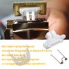 Rsoise Hair Clippers Spring Tension and Cam Follower Swing Head fit for Babyliss 870 Series Hair Clipper Head Spring (1 X Swinging Spring 1 X Black Cam Follower)