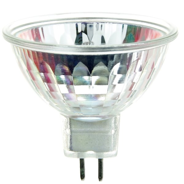 Sunlite EYS 42W/MR16/12V/CL/GU5.3 42-watt 12-volt Bi-Pin Based Stage and Studio MR16 Bulb, Clear
