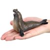 TOYANDONA Kids Elephant Seal Model Toy Realistic Sea Creature Figurines Model Sealife Toy Figures Kids Educational Toy (Light Brown)
