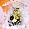 Honbay 12PCS PVC Cute Bee Keychains Bumble Bee Keyrings Bee Theme Party Favors for Birthday Party Baby Shower and School Carnival