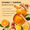 Turmeric Vitamin C Face Scrub-Turmeric Exfoliating Facial Scrub,Vitamin C Scrub Microdermabrasion Facial Scrub Exfoliating Face Scrub For Remove Dead Skin, Dark Spots, Clear Pores