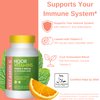 Noor Vitamins 500 MG Halal Vitamin C Chewable Tablets + Rose HIPS and Antioxidants I Supports Immune System I Vegan, Gluten Free & Halal Vitamin 60 Orange Flavored Chewable Tablets I 2 Month Supply