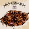 52USA Organic Star Anise, 4 Ounce (Pack of 1), NON-GMO Verified Chinese Star Anise Whole, Dried Star Anise Pods for Tea and baking