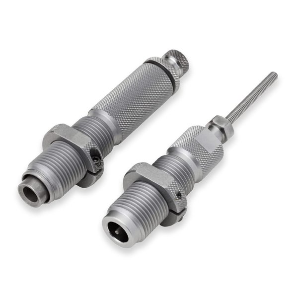 Hornady Custom Grade New Dimension 2-Die Set, 308 Win (.308) (546358) - Caliber Specific Reloading Equipment for Handloaders with Full Length Sizer Die, Seating Die, Sure-Loc Rings, & Storage Box