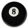 Iszy Billiards # 8 Ball Regulation Size 2 1/4" Pool Table Billiard