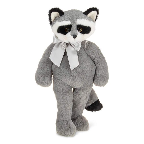 Bearington Camper Plush Raccoon Stuffed Animal, 16 inches