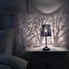 Timeflies Touch Control Mini Table Lamp, 3 Way Dimmable Bedside Lamp, Decorative Nightstand Lamp for Bedroom, Living Room, Black Metal Shade Forest Lighting(Bulb Included)