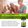 Swanson Saw Palmetto Herbal Supplement for Men Prostate Health Hair Supplement Urinary Health 540 mg 250 Capsules